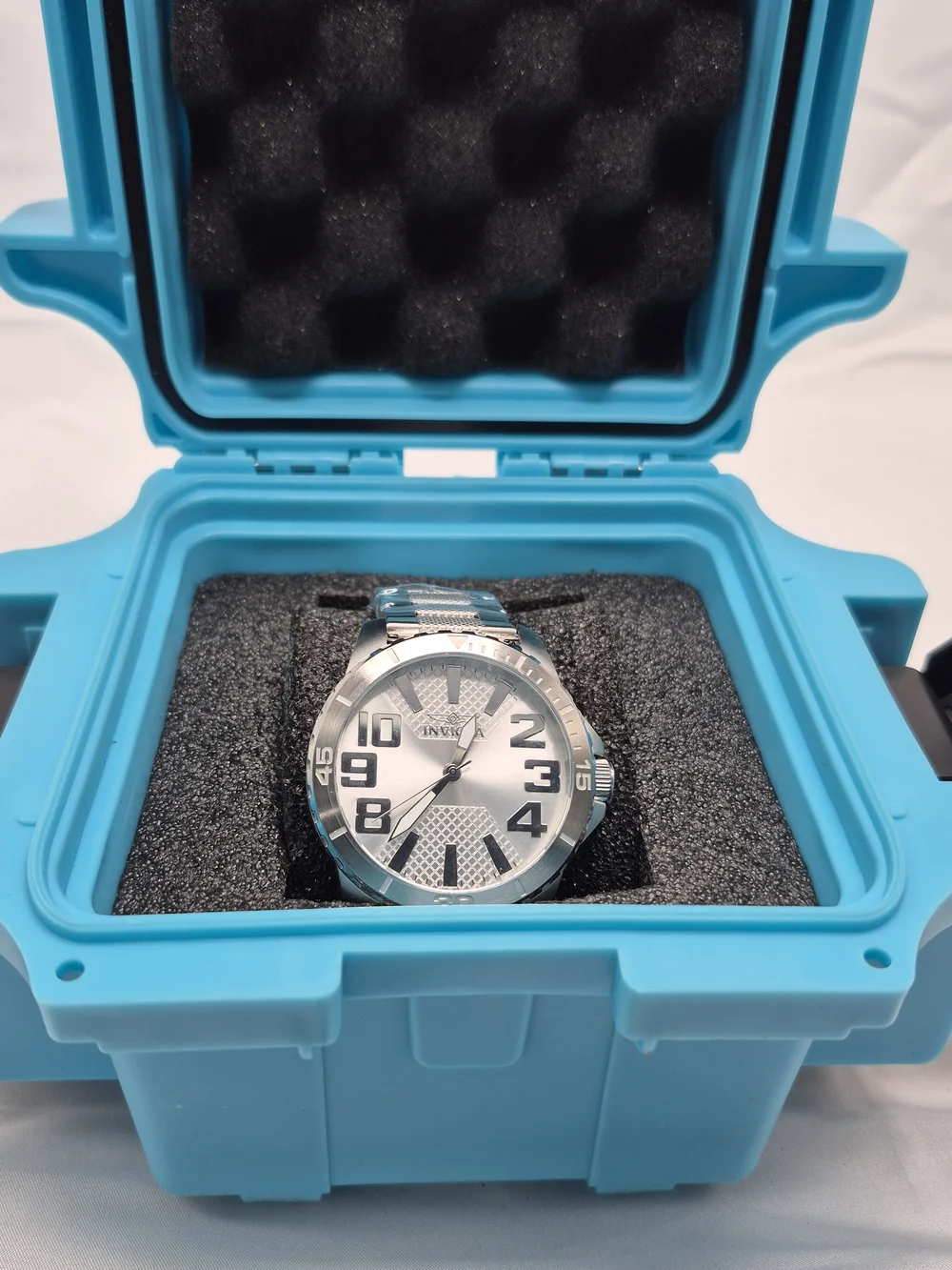 Invicta Turquoise Protective Watch Case with Foam Insert 3 Invicta Watches